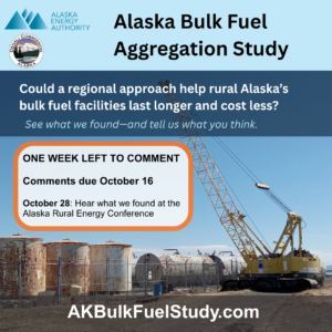 The Draft Alaska Bulk Fuel Aggregation Study is here!